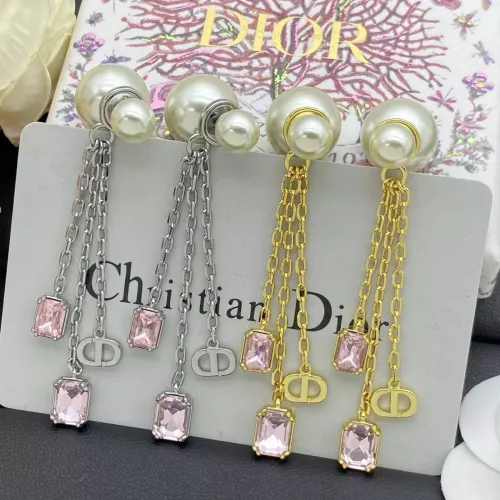 Replica Christian Dior Earrings For Women #1345718 $25.00 USD for Wholesale