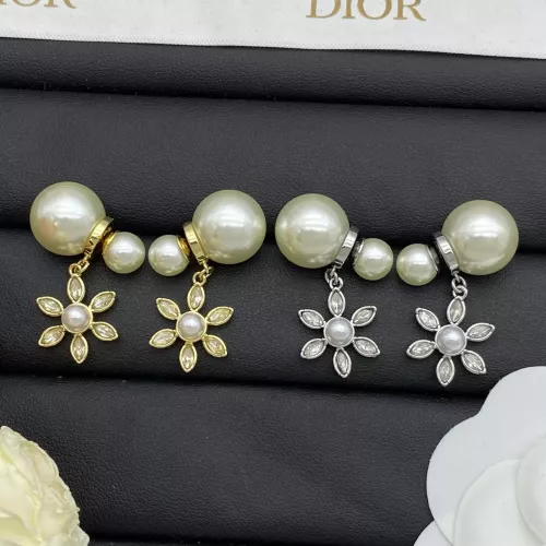 Replica Christian Dior Earrings For Women #1345720 $25.00 USD for Wholesale