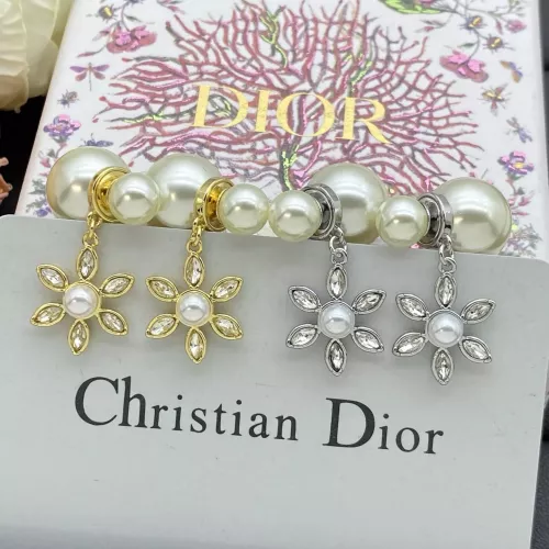 Replica Christian Dior Earrings For Women #1345720 $25.00 USD for Wholesale