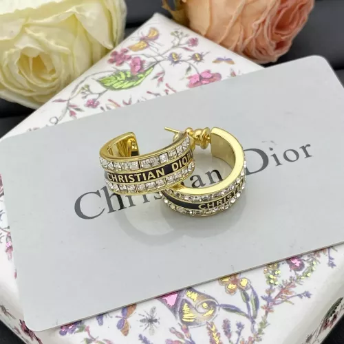 Replica Christian Dior Earrings For Women #1345723 $25.00 USD for Wholesale
