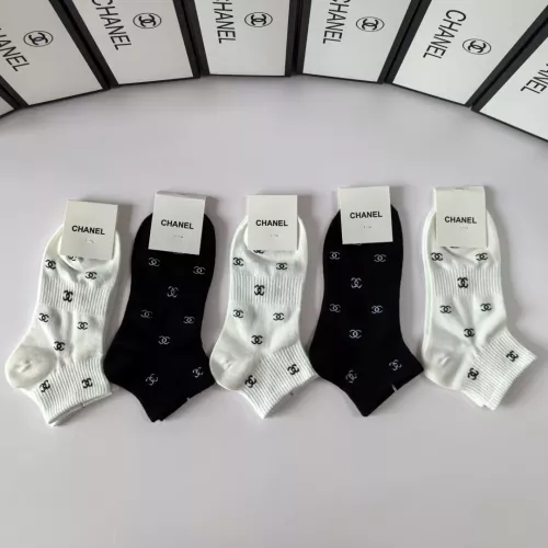 Replica Chanel Socks #1345910 $27.00 USD for Wholesale