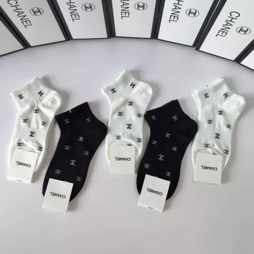 Replica Chanel Socks #1345910 $27.00 USD for Wholesale