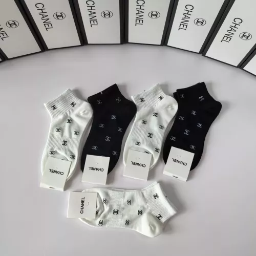 Replica Chanel Socks #1345910 $27.00 USD for Wholesale