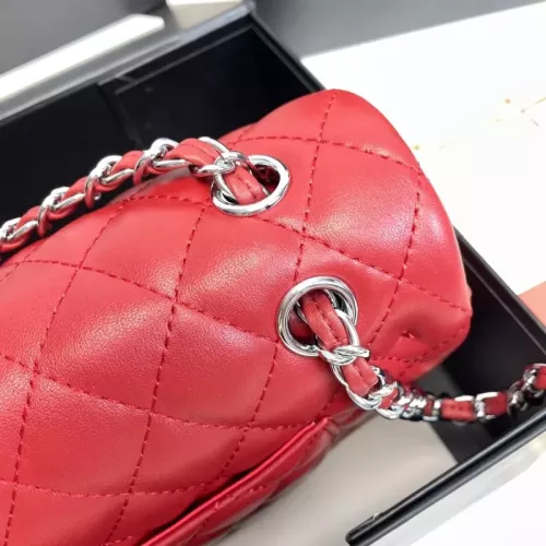 Replica Chanel AAA Quality Messenger Bags In Silver For Women #1345924 $80.00 USD for Wholesale