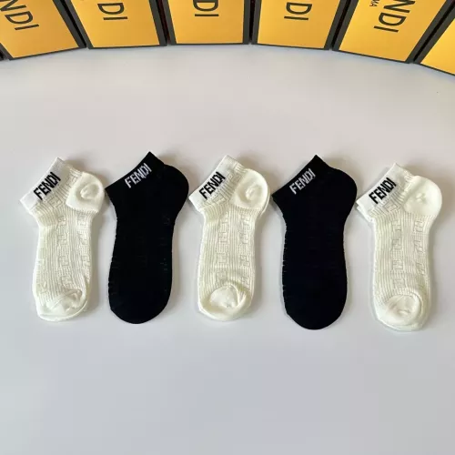 Fendi Socks #1345925 $27.00 USD, Wholesale Replica Fendi Socks
