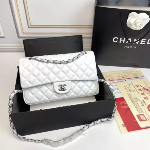 Chanel AAA Quality Messenger Bags In Silver For Women #1345929 $80.00 USD, Wholesale Replica Chanel AAA Quality Messenger Bags