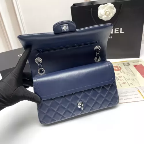 Replica Chanel AAA Quality Messenger Bags In Silver For Women #1345936 $80.00 USD for Wholesale