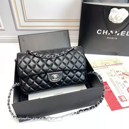 Chanel AAA Quality Messenger Bags In Silver For Women #1345940 $80.00 USD, Wholesale Replica Chanel AAA Quality Messenger Bags