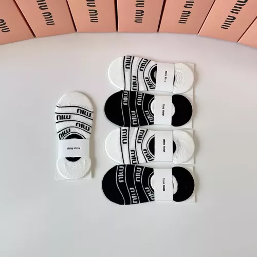 Replica MIU MIU Socks #1345942 $27.00 USD for Wholesale