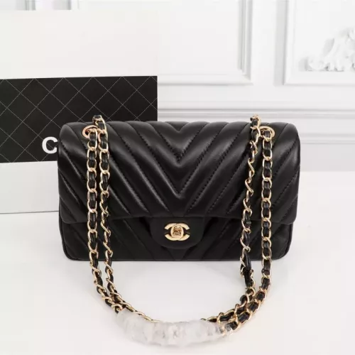 Chanel AAA Quality Messenger Bags In Gold For Women #1345943 $80.00 USD, Wholesale Replica Chanel AAA Quality Messenger Bags