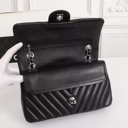 Replica Chanel AAA Quality Messenger Bags In Silver For Women #1345944 $80.00 USD for Wholesale