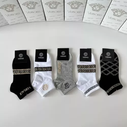 Replica Versace Socks #1345945 $27.00 USD for Wholesale