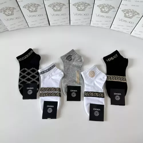 Replica Versace Socks #1345945 $27.00 USD for Wholesale