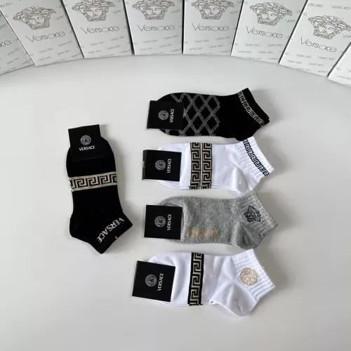 Replica Versace Socks #1345945 $27.00 USD for Wholesale