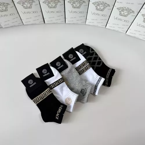 Replica Versace Socks #1345945 $27.00 USD for Wholesale
