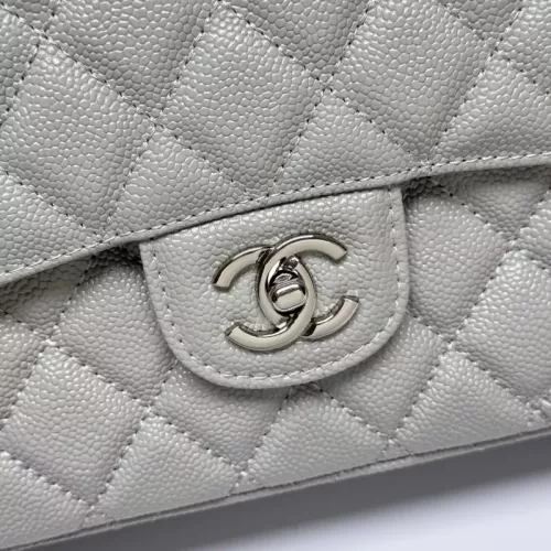 Replica Chanel AAA Quality Shoulder Bags In Silver For Women #1345961 $98.00 USD for Wholesale
