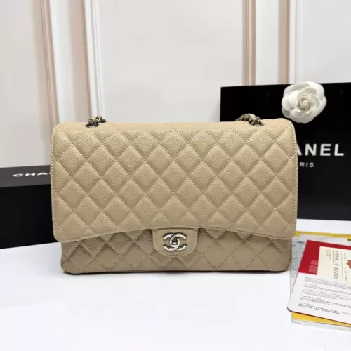 Chanel AAA Quality Shoulder Bags In Silver For Women #1345968 $98.00 USD, Wholesale Replica Chanel AAA Quality Shoulder Bags