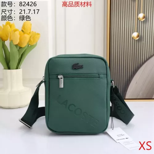 Lacoste Messenger Bags For Men #1346244 $27.00 USD, Wholesale Replica Lacoste Messenger Bags