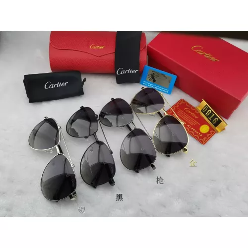 Replica Cartier Fashion Sunglasses #1346257 $29.00 USD for Wholesale