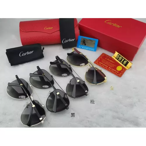 Replica Cartier Fashion Sunglasses #1346257 $29.00 USD for Wholesale