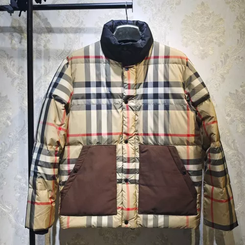 Burberry Down Feather Coat Long Sleeved For Men #1346311 $192.00 USD, Wholesale Replica Burberry Down Feather Coat