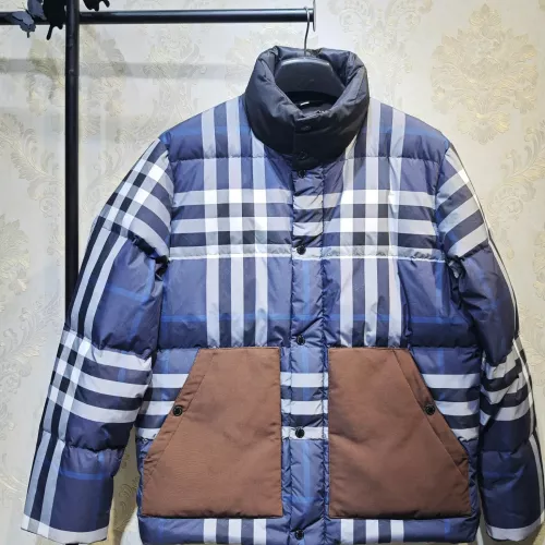 Burberry Down Feather Coat Long Sleeved For Men #1346312 $192.00 USD, Wholesale Replica Burberry Down Feather Coat