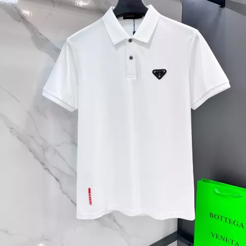 Prada T-Shirts Short Sleeved For Men #1346341 $88.00 USD, Wholesale Replica Prada T-Shirts