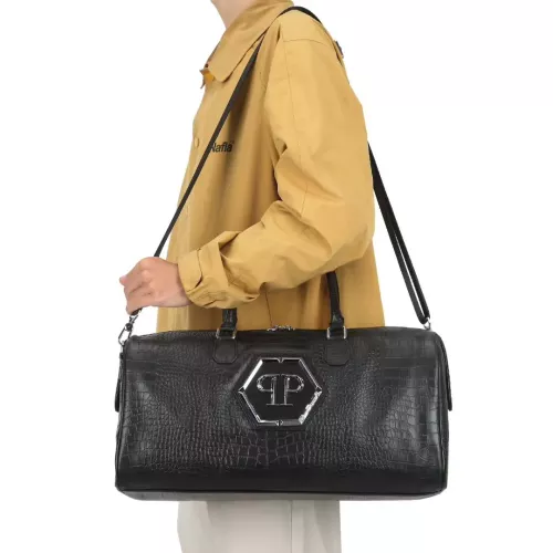 Replica Philipp Plein PP Travel Bags #1346358 $125.00 USD for Wholesale