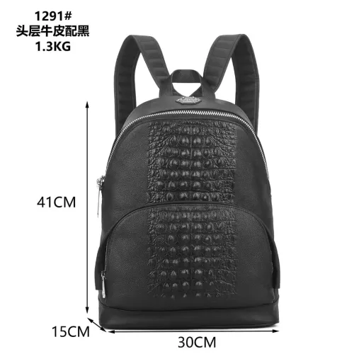 Philipp Plein PP AAA Backpacks #1346363 $118.00 USD, Wholesale Replica Philipp Plein PP AAA Backpacks