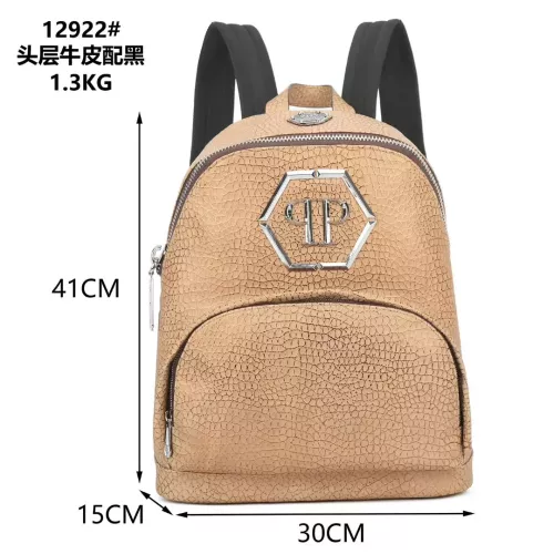 Philipp Plein PP AAA Backpacks #1346369 $118.00 USD, Wholesale Replica Philipp Plein PP AAA Backpacks