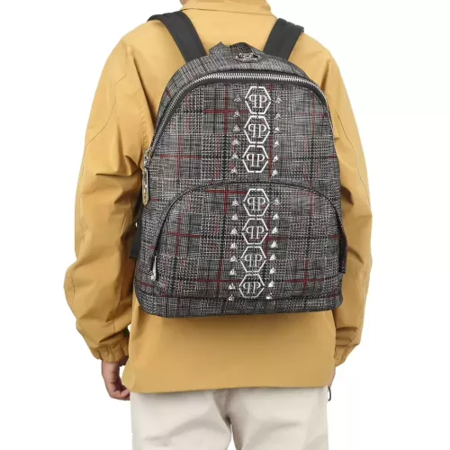 Replica Philipp Plein PP AAA Backpacks #1346375 $118.00 USD for Wholesale