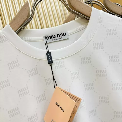 Replica MIU MIU T-Shirts Short Sleeved For Men #1346380 $80.00 USD for Wholesale