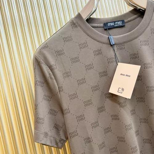 Replica MIU MIU T-Shirts Short Sleeved For Men #1346381 $80.00 USD for Wholesale