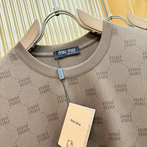 Replica MIU MIU T-Shirts Short Sleeved For Men #1346381 $80.00 USD for Wholesale
