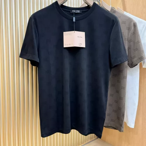 MIU MIU T-Shirts Short Sleeved For Men #1346382 $80.00 USD, Wholesale Replica MIU MIU T-Shirts