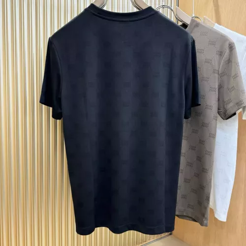 Replica MIU MIU T-Shirts Short Sleeved For Men #1346382 $80.00 USD for Wholesale