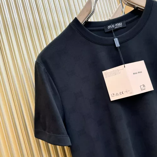 Replica MIU MIU T-Shirts Short Sleeved For Men #1346382 $80.00 USD for Wholesale