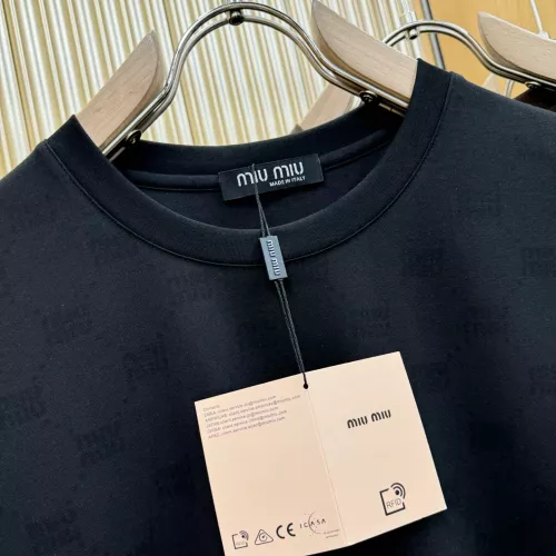 Replica MIU MIU T-Shirts Short Sleeved For Men #1346382 $80.00 USD for Wholesale
