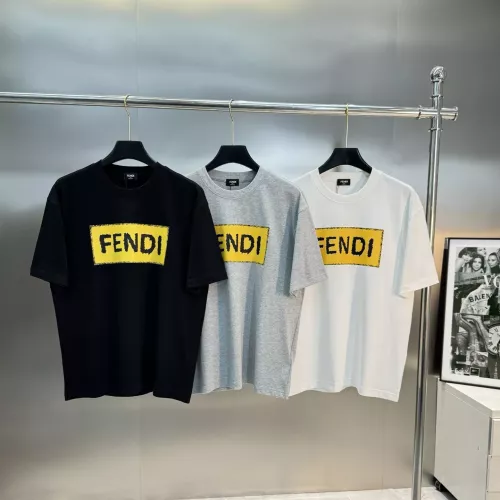 Replica Fendi T-Shirts Short Sleeved For Unisex #1346385 $88.00 USD for Wholesale