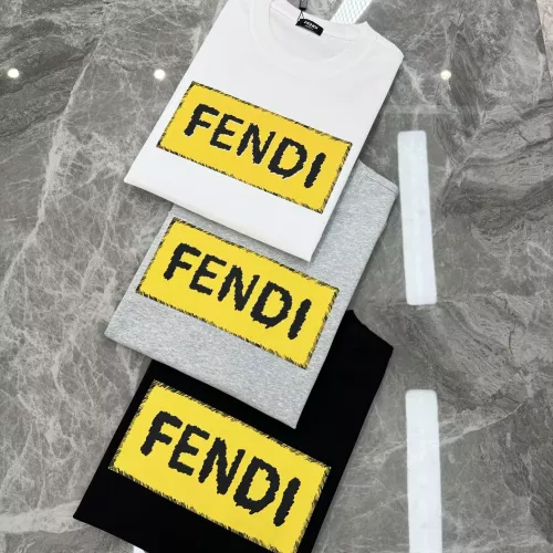 Replica Fendi T-Shirts Short Sleeved For Unisex #1346385 $88.00 USD for Wholesale