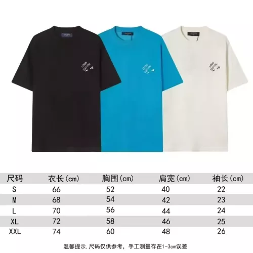Replica Louis Vuitton LV T-Shirts Short Sleeved For Unisex #1346420 $34.00 USD for Wholesale