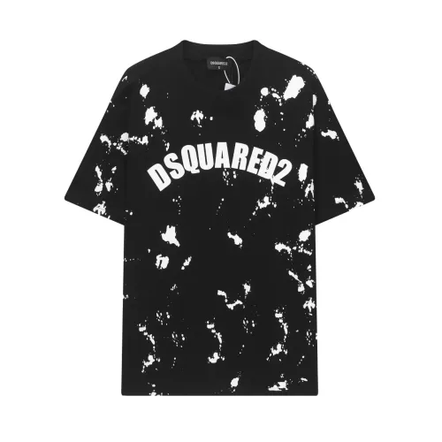 Dsquared T-Shirts Short Sleeved For Unisex #1346432 $32.00 USD, Wholesale Replica Dsquared T-Shirts
