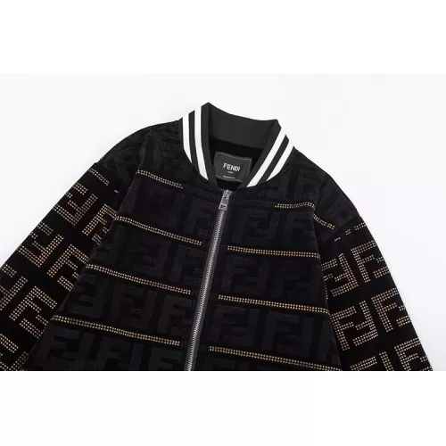 Replica Fendi Jackets Long Sleeved For Men #1346439 $112.00 USD for Wholesale