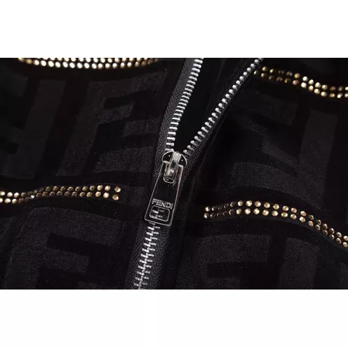 Replica Fendi Jackets Long Sleeved For Men #1346439 $112.00 USD for Wholesale