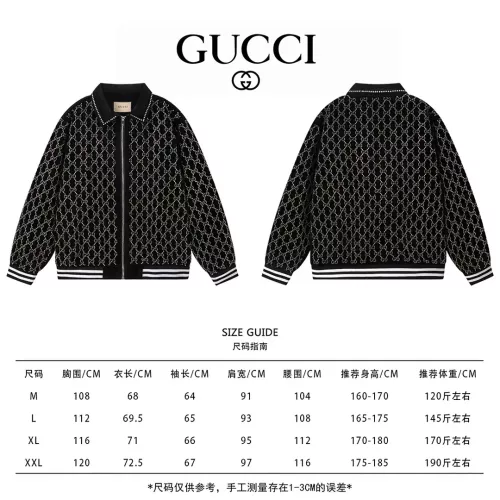 Replica Gucci Jackets Long Sleeved For Men #1346444 $112.00 USD for Wholesale