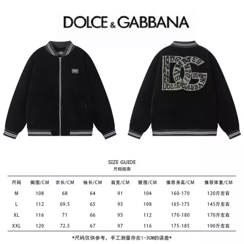 Replica Dolce & Gabbana D&G Jackets Long Sleeved For Men #1346445 $112.00 USD for Wholesale
