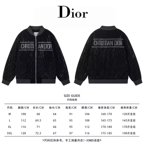 Replica Christian Dior Jackets Long Sleeved For Men #1346446 $112.00 USD for Wholesale