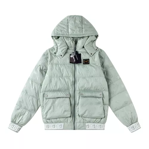 Dolce &amp; Gabbana D&amp;G Down Feather Coat Long Sleeved For Men #1346454 $112.00 USD, Wholesale Replica Dolce &amp; Gabbana D&amp;G Down Feather Coat