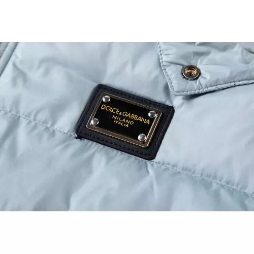 Replica Dolce & Gabbana D&G Down Feather Coat Long Sleeved For Men #1346455 $112.00 USD for Wholesale