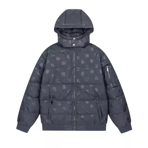 Dolce &amp; Gabbana D&amp;G Down Feather Coat Long Sleeved For Men #1346457 $112.00 USD, Wholesale Replica Dolce &amp; Gabbana D&amp;G Down Feather Coat